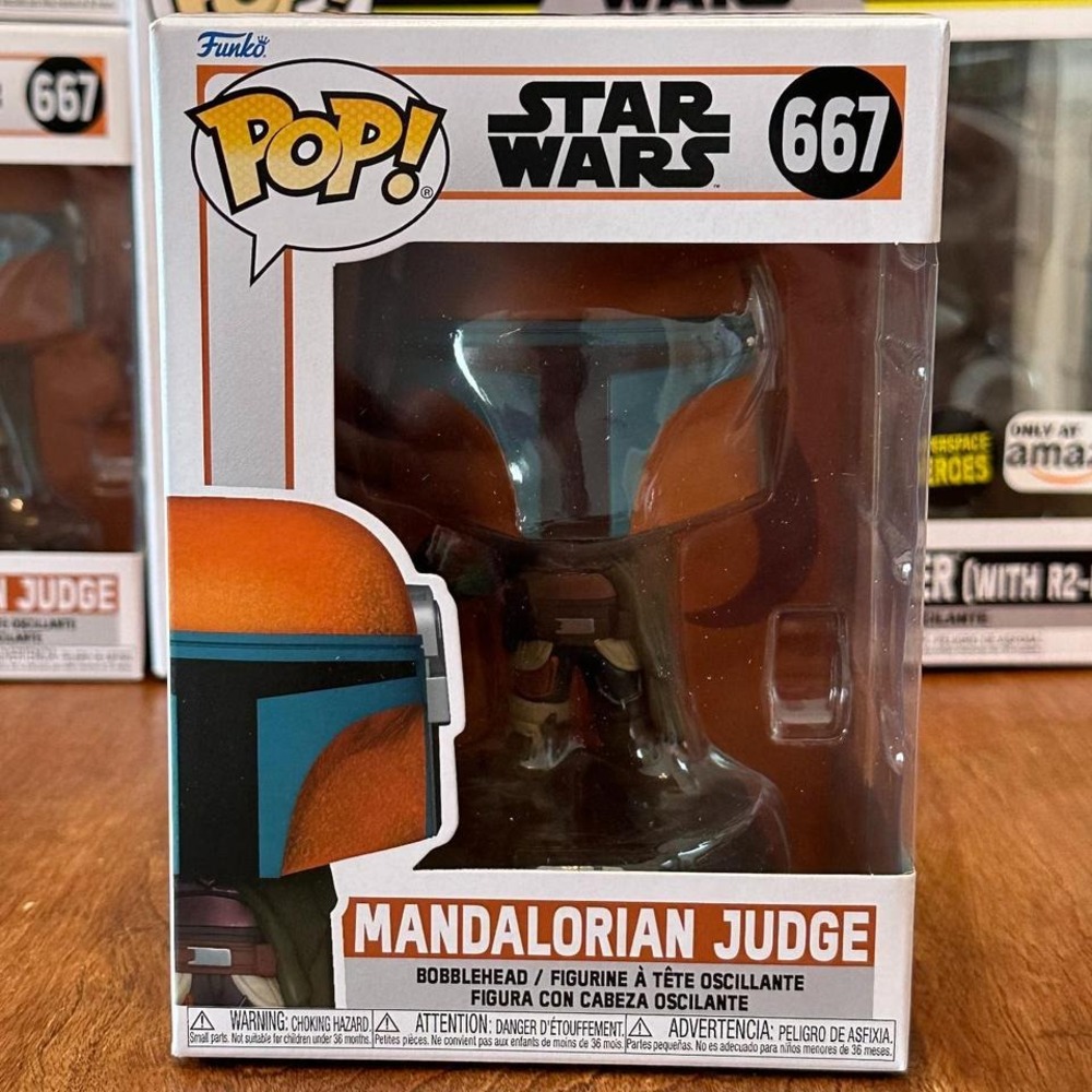 Funko Pop #66 Mandalorian Judge Star Wars Vinyl Figure Collectible NEW